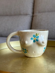 Kubek z cycuszkami 220ml Niezapominajki