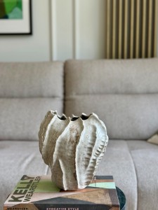 Wazon/ rzeźba |Kolekcja organiczna |Piaskowy 