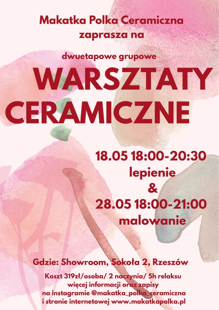 Warsztaty ceramiczne Rzeszów